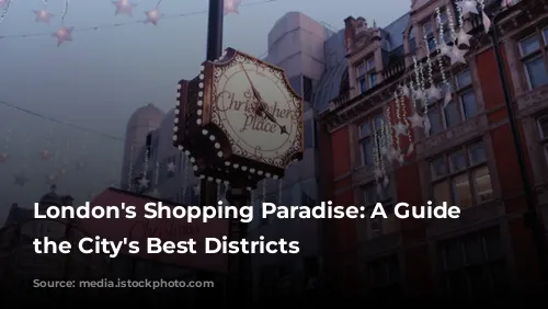 London's Shopping Paradise: A Guide to the City's Best Districts