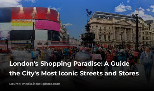 London's Shopping Paradise: A Guide to the City's Most Iconic Streets and Stores