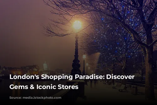 London's Shopping Paradise: Discover Hidden Gems & Iconic Stores