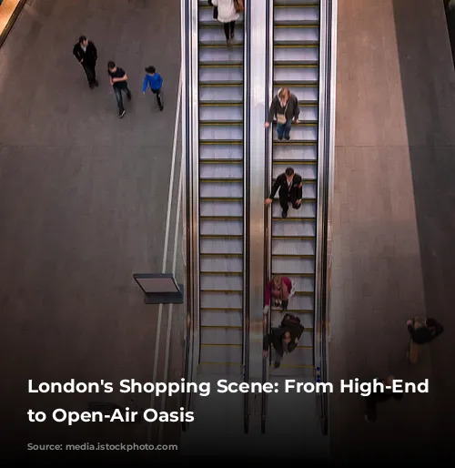 London's Shopping Scene: From High-End Boutiques to Open-Air Oasis