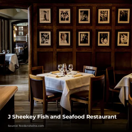 J Sheekey Fish and Seafood Restaurant