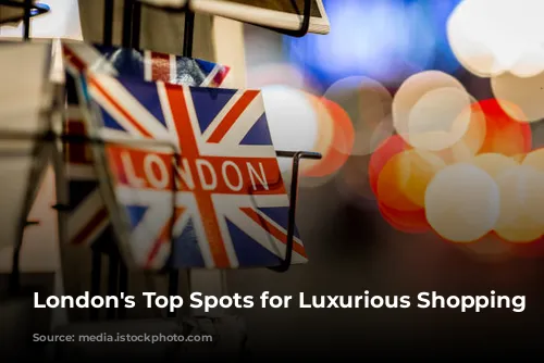 London's Top Spots for Luxurious Shopping