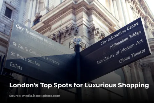 London's Top Spots for Luxurious Shopping