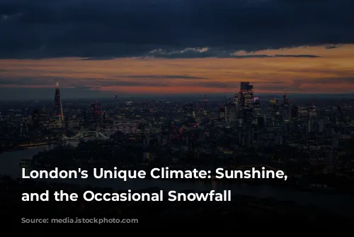 London's Unique Climate: Sunshine, Rain, and the Occasional Snowfall