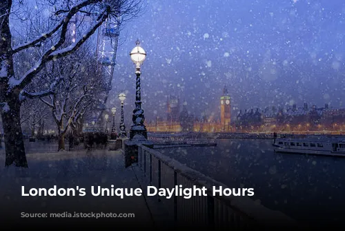 London's Unique Daylight Hours