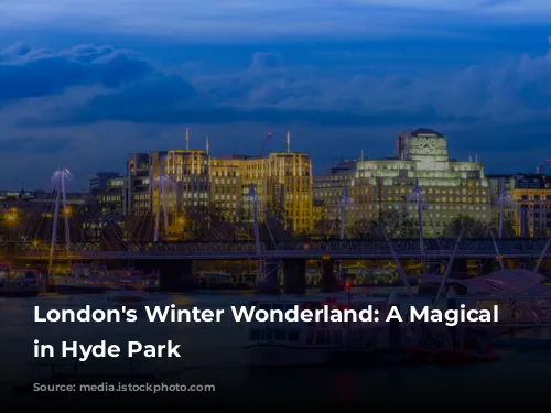 London's Winter Wonderland: A Magical Escape in Hyde Park