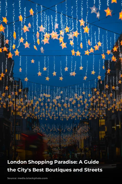 London Shopping Paradise: A Guide to the City's Best Boutiques and Streets