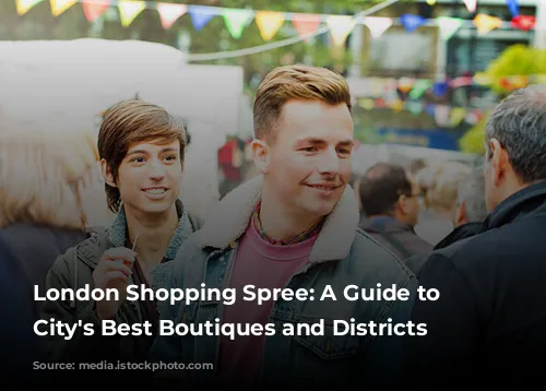 London Shopping Spree:  A Guide to the City's Best Boutiques and Districts