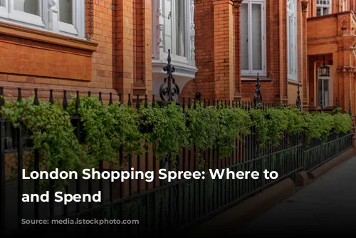 London Shopping Spree: Where to Stay and Spend