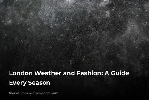 London Weather and Fashion: A Guide for Every Season