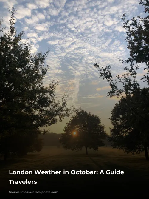 London Weather in October: A Guide for Travelers