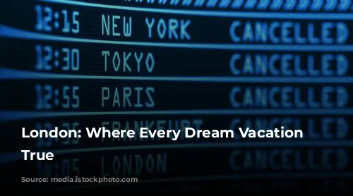 London: Where Every Dream Vacation Comes True