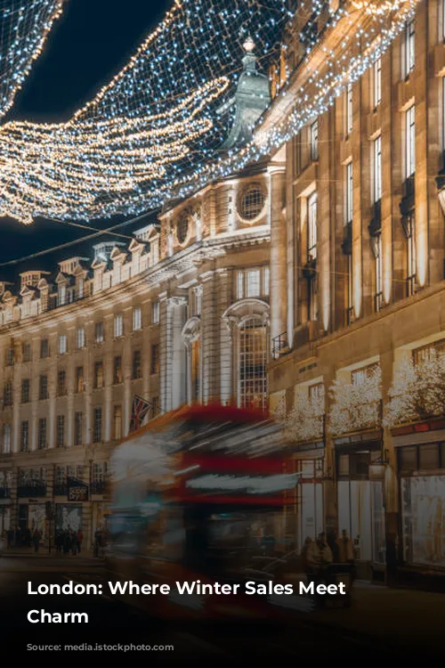 London: Where Winter Sales Meet Festive Charm