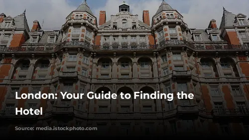 London: Your Guide to Finding the Perfect Hotel