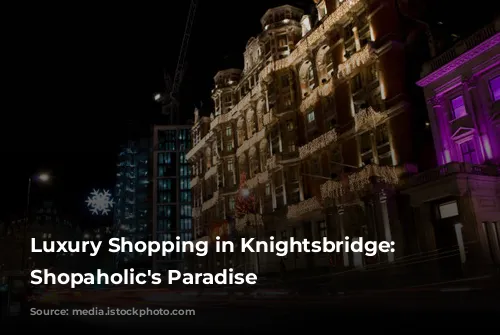 Luxury Shopping in Knightsbridge: A Shopaholic's Paradise