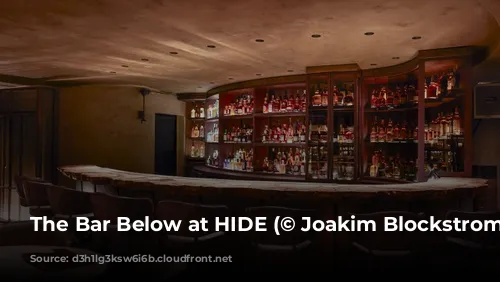 The Bar Below at HIDE (© Joakim Blockstrom)