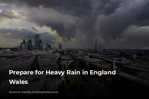 Prepare for Heavy Rain in England and Wales