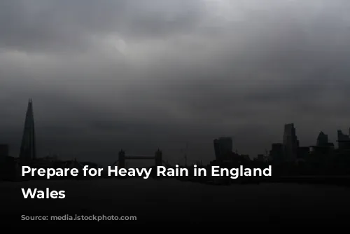 Prepare for Heavy Rain in England and Wales