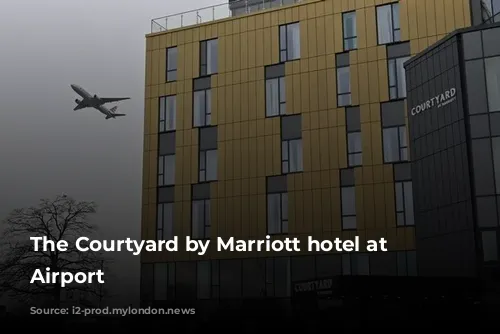 The Courtyard by Marriott hotel at Heathrow Airport