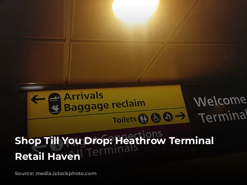 Shop Till You Drop: Heathrow Terminal 5's Retail Haven