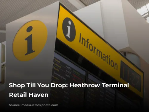 Shop Till You Drop: Heathrow Terminal 5's Retail Haven