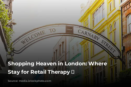 Shopping Heaven in London: Where to Stay for Retail Therapy 🛍️