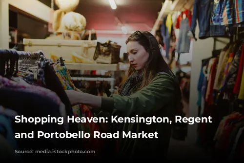 Shopping Heaven: Kensington, Regent Street, and Portobello Road Market