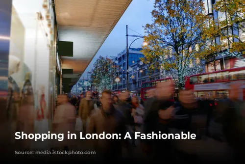 Shopping in London: A Fashionable Adventure