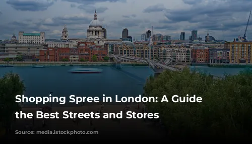 Shopping Spree in London: A Guide to the Best Streets and Stores