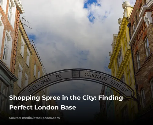 Shopping Spree in the City: Finding Your Perfect London Base