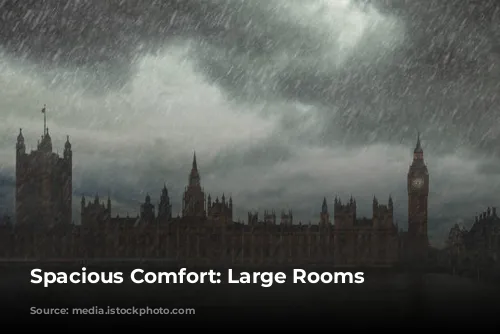 Spacious Comfort: Large Rooms