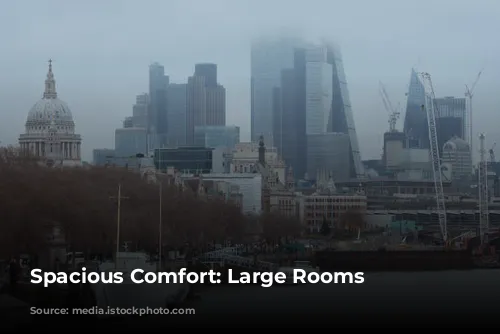 Spacious Comfort: Large Rooms