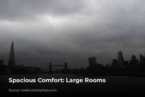 Spacious Comfort: Large Rooms