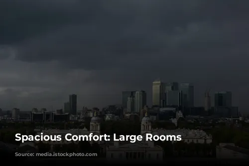 Spacious Comfort: Large Rooms