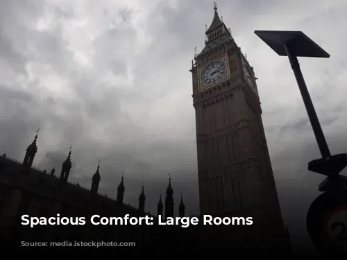 Spacious Comfort: Large Rooms