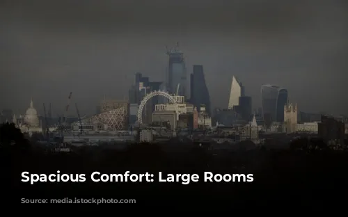 Spacious Comfort: Large Rooms