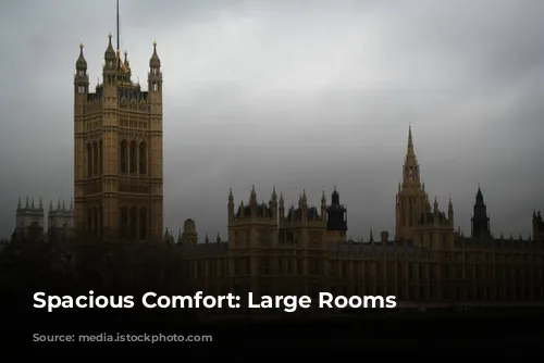 Spacious Comfort: Large Rooms