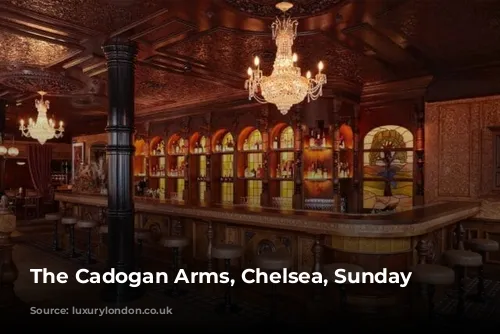 The Cadogan Arms, Chelsea, Sunday roast