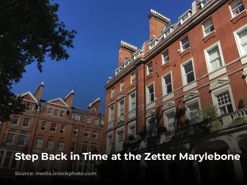 Step Back in Time at the Zetter Marylebone