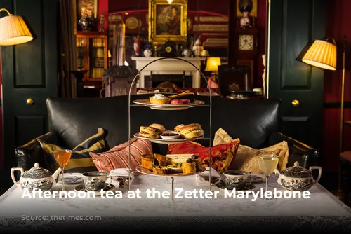 Afternoon tea at the Zetter Marylebone