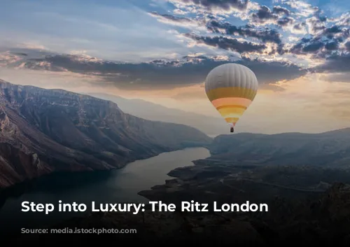 Step into Luxury: The Ritz London