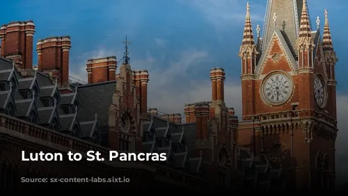 Luton to St. Pancras