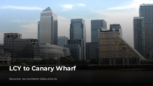 LCY to Canary Wharf