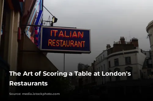 The Art of Scoring a Table at London's Hottest Restaurants