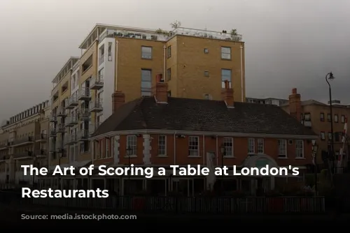 The Art of Scoring a Table at London's Hottest Restaurants