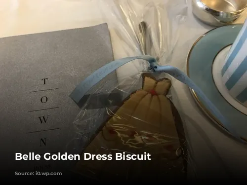 Belle Golden Dress Biscuit