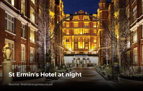 St Ermin's Hotel at night