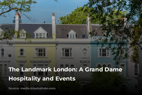 The Landmark London: A Grand Dame of Hospitality and Events