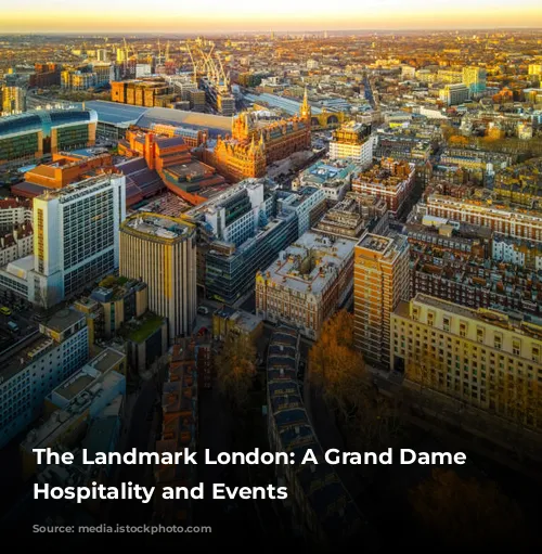 The Landmark London: A Grand Dame of Hospitality and Events