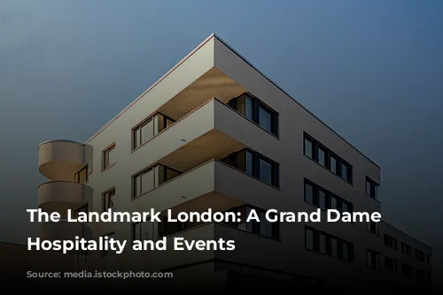 The Landmark London: A Grand Dame of Hospitality and Events